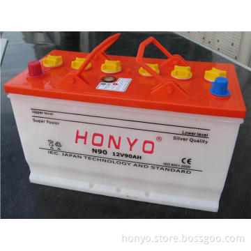 Aki Mobil N90 Dry Charged 12V 90Ah